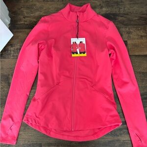 Spyder Women's Pink Full-Zip Sweatshirt